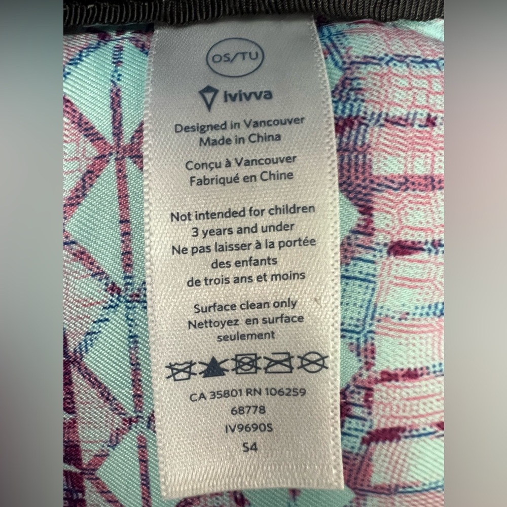 Lululemon for Kids- Ivivva Backpack. Perfect Condition - Picture 5 of 5